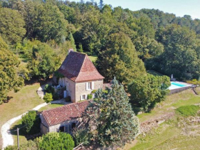 Maison périgourdine avec grande piscine pour 4 personnes - FR-1-824-11